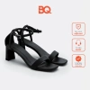 Giày sandal cao gót nữ 5p đế vuông hở mũi êm chân - Form chắc chắn BQ Gi H92 giảm giá 263,120₫