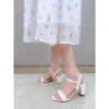 Giày Sandal Cao Gót Nữ 7p Đế Vuông - Guốc Quai Ngang Basic NUDDO N702 Giá 329k 7