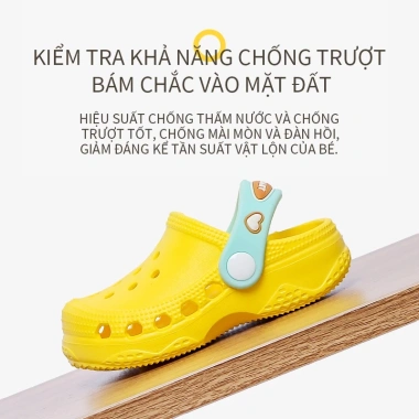 Giày sandal cross CHEERFUL MARIO đế mềm chống trượt thời trang đi biển bé 1-12 tuổi 88.900₫ 8
