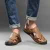 Giày sandal da thoáng khí thời trang nam - Đi biển nhẹ nhàng, chỉ 420.000₫ 3