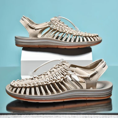 Giày sandal đan cối size lớn 35-48 thời trang đi biển cho couple, giá 372.600₫
