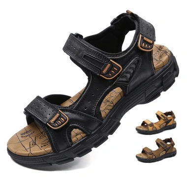 Giày sandal đế bằng chống trượt thời trang đi biển nam Giá chỉ 345.000₫