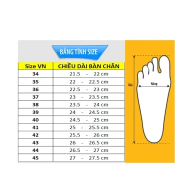 Giày sandal Latoma TA8.491 đế cao 5cm, quai dù siêu nhẹ, êm chân, nam nữ trẻ em - 200k