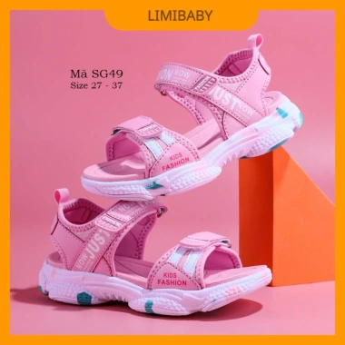 Giày sandal LIMIBABY siêu nhẹ quai ngang thể thao năng động 3‑12 tuổi SG49 - 345k