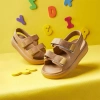 Giày sandal Mario cho bé trai, bé gái - Đen velcro, đế mềm, chống trơn trượt, thoáng khí mùa hè 2