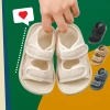 Giày sandal Mario quai hậu vải an toàn cho trẻ sơ sinh – Đệm êm, không gây hại, giá chỉ 180.600₫ 3