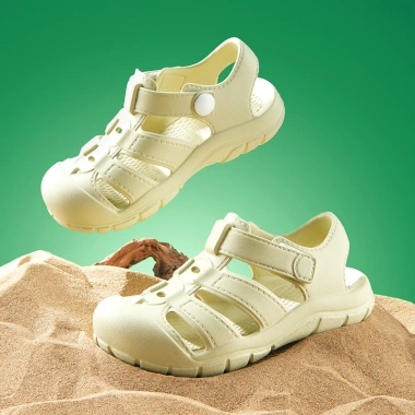 Giày sandal Mario thoáng khí velcro trẻ em EVA chống va đập La Mã 199.584₫ 2