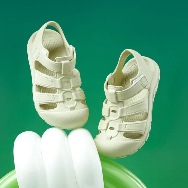 Giày sandal Mario thoáng khí velcro trẻ em EVA chống va đập La Mã 199.584₫ 5