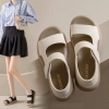 Giày sandal mùa hè thoáng khí, đế mềm chống trơn trượt, thiết kế La Mã hai cánh, phù hợp đi biển chỉ 59.400₫ 2