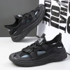 Giày sandal nam buộc dây dệt, đế rỗng dày, chống mài mòn, đi biển - 179.000₫ 3