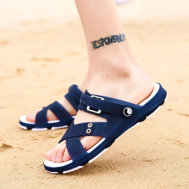 Giày sandal nam chống trơn trượt, đi biển, lái xe – Bền, giá 165.533₫ 2