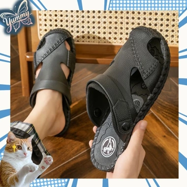 Giày sandal nam đế mềm rọ bít mũi thời trang độc lạ, nhẹ đi biển mùa hè - 99.000₫