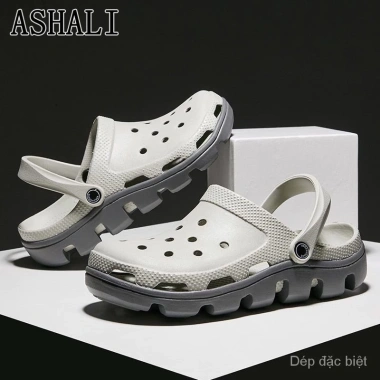 Giày sandal nam đục lỗ chống trượt thời trang đi biển mùa hè, giảm 21% còn 289.753₫