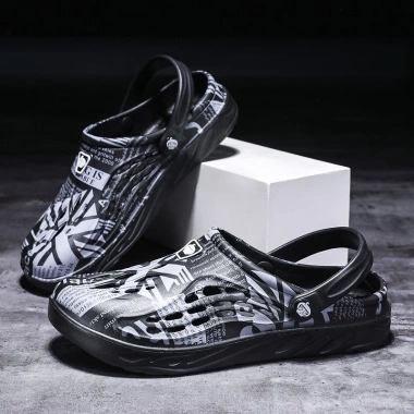 Giày sandal nam size lớn mùa hè chống trơn trượt, khử mùi, đi biển - Baotou