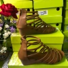 Giày sandal nữ cao gót 5 phân đính nơ trẻ trung năng động, phù hợp học chơi làm, giảm giá 425k 6
