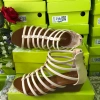 Giày sandal nữ cao gót 5 phân đính nơ trẻ trung năng động, phù hợp học chơi làm, giảm giá 425k 8