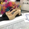 Giày sandal nữ cao gót vuông 5cm mũi đen trần trám – Fullbox Bill túi, giá chỉ 395.000₫ (giảm từ 474.000₫) 4