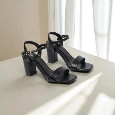 Giày sandal nữ công sở cao gót 8cm đế trụ quai chần chỉ X913 Pixie - 249.000