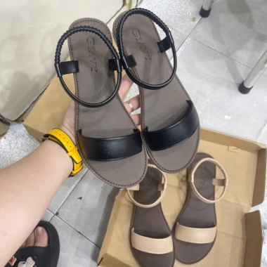 Giày sandal nữ Gia Vy SNK314 quai trơn nhẹ thời trang Giá chỉ 235.000đ