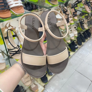 Giày sandal nữ Gia Vy SNK314 quai trơn nhẹ thời trang Giá chỉ 235.000đ