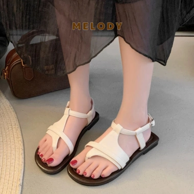 Giày Sandal Nữ Melody Shoes Đế Bệt Xỏ Ngón Thời Trang Mùa Hè - Giá 96.390₫