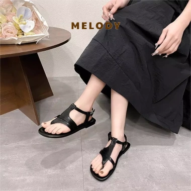 Giày Sandal Nữ Melody Shoes Đế Bệt Xỏ Ngón Thời Trang Mùa Hè - Giá 96.390₫