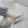 Giày sandal nữ quai hậu Hàn Quốc kiểu dáng trung đi học LNS40 giá chỉ 92.000₫ 5