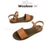 Giày sandal nữ quai ngang đế bệt WOSHOE Đi học, đi biển, size 34‑42, 159.000₫ 4