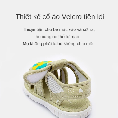 Giày sandal ống loe CHEERFUL MARIO hoạt hình âm thanh cho bé trai và bé gái - Giá chỉ 184.800₫ 7