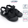 Giày sandal quai dù siêu nhẹ êm chân nam nữ trẻ em - Latoma TA8.301 Đen 200k