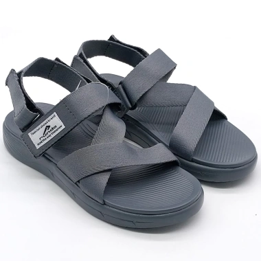Giày sandal quai dù siêu nhẹ êm chân nam nữ trẻ em - Latoma TA8.301 Đen 200k