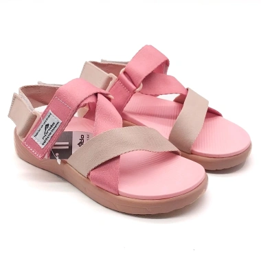 Giày sandal quai dù siêu nhẹ êm chân nam nữ trẻ em - Latoma TA8.301 Đen 200k