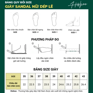 Giày sandal quai mảnh nữ đi học thời trang Hishoo Ulzzang S049 - Quai hậu đan chéo, bigsize, giảm tới 345.000₫ 9