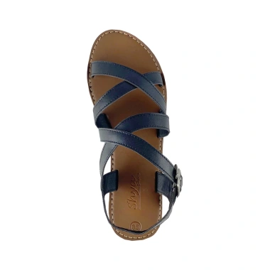 Giày sandal quai mảnh nữ đi học thời trang Hishoo Ulzzang S049 - Quai hậu đan chéo, bigsize, giảm tới 345.000₫ 10