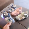 Giày sandal thể thao trẻ em xuân hè – Đế mềm, lưới rỗng, mũi đi biển, thời trang