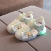 Giày sandal thể thao trẻ em xuân hè – Đế mềm, lưới rỗng, mũi đi biển, thời trang 6