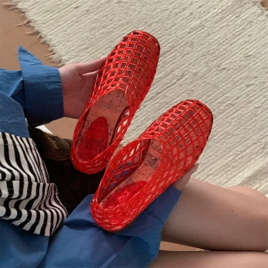 Giày Sandal XIXITIAO Flat Trong Suốt Nữ - Thời Trang Đẹp, Phong Cách Mới, Đi Biển Kỳ Nghỉ, Giá 179.052₫