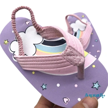 Giày sandal xỏ ngón bé, dây buộc phía sau, siêu thoải mái, giá 104.652₫ 4