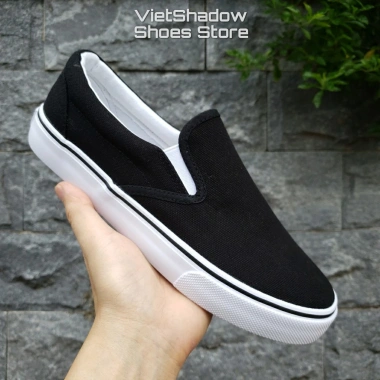 Giày Slip On Nam Nữ LEiNiER Vải Bố Thoáng Đế Cao Su Chống Trơn - Mã 228/227 - 245k 2 Giày Slip On Nam Nữ LEiNiER Vải Bố Thoáng Đế Cao Su Chống Trơn - Mã 228/227 - 245k 2