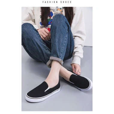 Giày Slip On Nam Nữ LEiNiER Vải Bố Thoáng Đế Cao Su Chống Trơn - Mã 228/227 - 245k 9 Giày Slip On Nam Nữ LEiNiER Vải Bố Thoáng Đế Cao Su Chống Trơn - Mã 228/227 - 245k 9