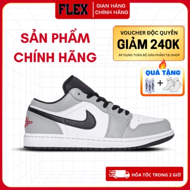 Giày Smoke Grey V2 cổ thấp nam nữ chính hãng FLEX SHOES - Giá 2.544.000₫, giảm 23%