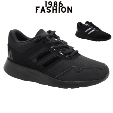Giày sneaker đen đa size 35-44 cho nam nữ - Cá tính, phù hợp cặp đôi, giá 1.01tr