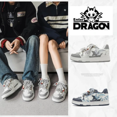 Giày sneaker Enter Dragon Ngọc Rồng Unisex - Giá ưu đãi 494k, tặng phụ kiện