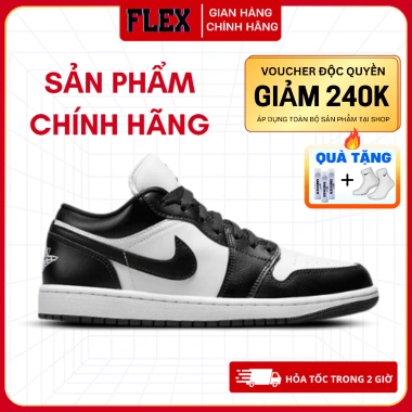 Giày Sneaker J1 Low Panda DC774-101 Thể Thao Nam Nữ FLEX SHOES Kiểm Tra 30 Ngày Giá 2.650.000 Giày Sneaker J1 Low Panda DC774-101 Thể Thao Nam Nữ FLEX SHOES Kiểm Tra 30 Ngày Giá 2.650.000