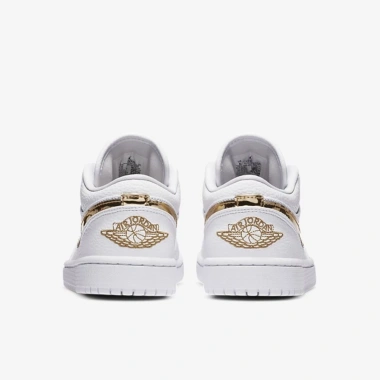 Giày sneaker JD1 Low White Metallic Gold chính hãng FLEX SHOES - Giá 28.5 triệu, đệm êm, thời trang 4 Giày sneaker JD1 Low White Metallic Gold chính hãng FLEX SHOES - Giá 28.5 triệu, đệm êm, thời trang 4