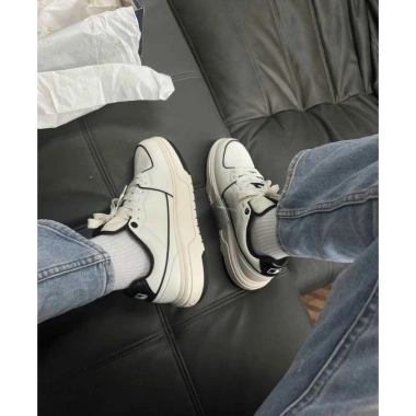 Giày Sneaker MLB Chunky Liner NY Yankees Chính Hãng Trắng Đen - Giá 1.650.000₫