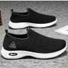 Giày sneaker nam 1 nút bấm nhẹ thoáng khí, màu trơn tối giản giảm 22% chỉ 1.095.000₫ 7