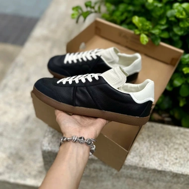 Giày Sneaker Nam chính hãng Da đẹp Black White - Thời trang, Giá 399.000đ 9