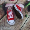 Giày Sneaker Nam Cổ Điển Đỏ Rực Rỡ - Phong Cách Trẻ Trung, Năng Động, Giá Giảm 640k