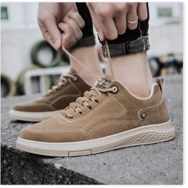 Giày Sneaker Nam Da Lộn Thấp Cổ HOT Giảm giá 1.4M Tặng Nước Hoa